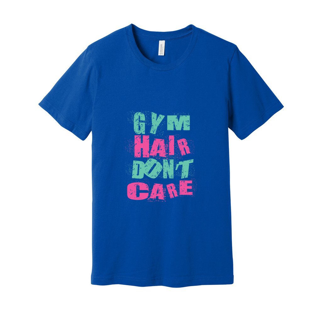  Gym Hair Don't Care Jersey Tank - Funny Gym Gift Ideas - Mens  Gym Gifts Made in USA - Black, S : Clothing, Shoes & Jewelry